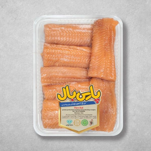 گوشت فیله شده ماهی سالمون تازه 900 گرمی